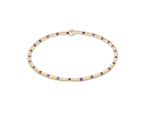 Fall Winter Hope Sincerity Pattern 2mm Bead Bracelets