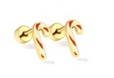 Screwback Stud Earrings | Christmas