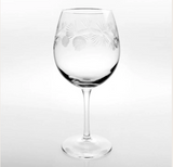 School of Fish 18oz Balloon Red Wine Glass