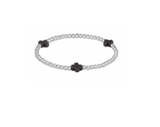 enewton Extends - Signature Cross Sterling Pattern 3mm Bead Bracelet