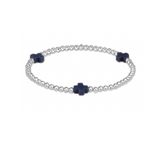 enewton Extends - Signature Cross Sterling Pattern 3mm Bead Bracelet