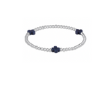 enewton Extends - Signature Cross Sterling Pattern 3mm Bead Bracelet