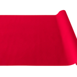 Red Flocked Runner - 30" x12'