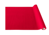 Red Flocked Runner - 30" x12'