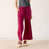 Frenchie Cropped Wide Leg Pant | Mocha