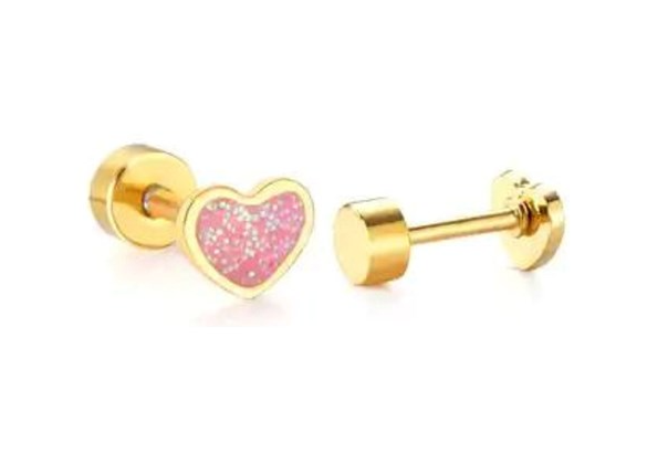 Screwback Stud Earrings | Valentine's Day