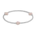 Signature Cross 2mm Sterling Bracelet