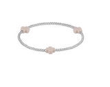 Signature Cross 2mm Sterling Bracelet