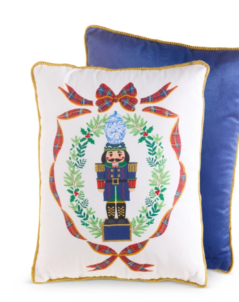 a close-up of a pillow