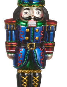 a close-up of a nutcracker