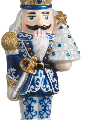 a close-up of a nutcracker
