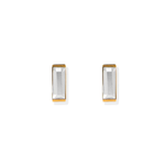 Screwback Stud Earrings-Amber-Linny Co-LINNY4176