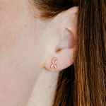 a close up of a ear
