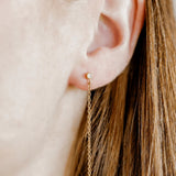 Screwback Stud Earrings | Darby Duster Gold_LennyCo_LINNY4505