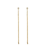 Screwback Stud Earrings | Darby Duster Gold_LennyCo_LINNY4505