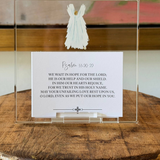 Scripture Stand Angel-Debra Hewitt Art