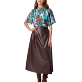 Selene Brown Skirt_Crosby By Mollie Burch_15030F26D2