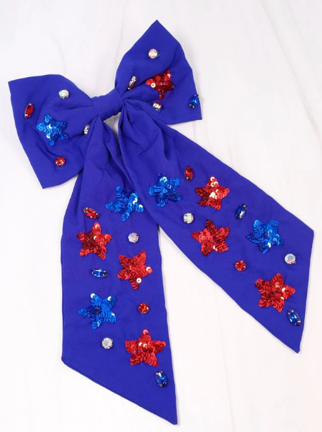 Shine Bright Bow (Blue)