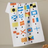Signal Flags Tea Towel