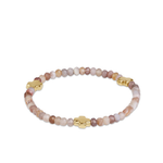 Signature Cross Gold 4Mm Gemstone Bracelet-E Newton-BGEMSCG4BWA