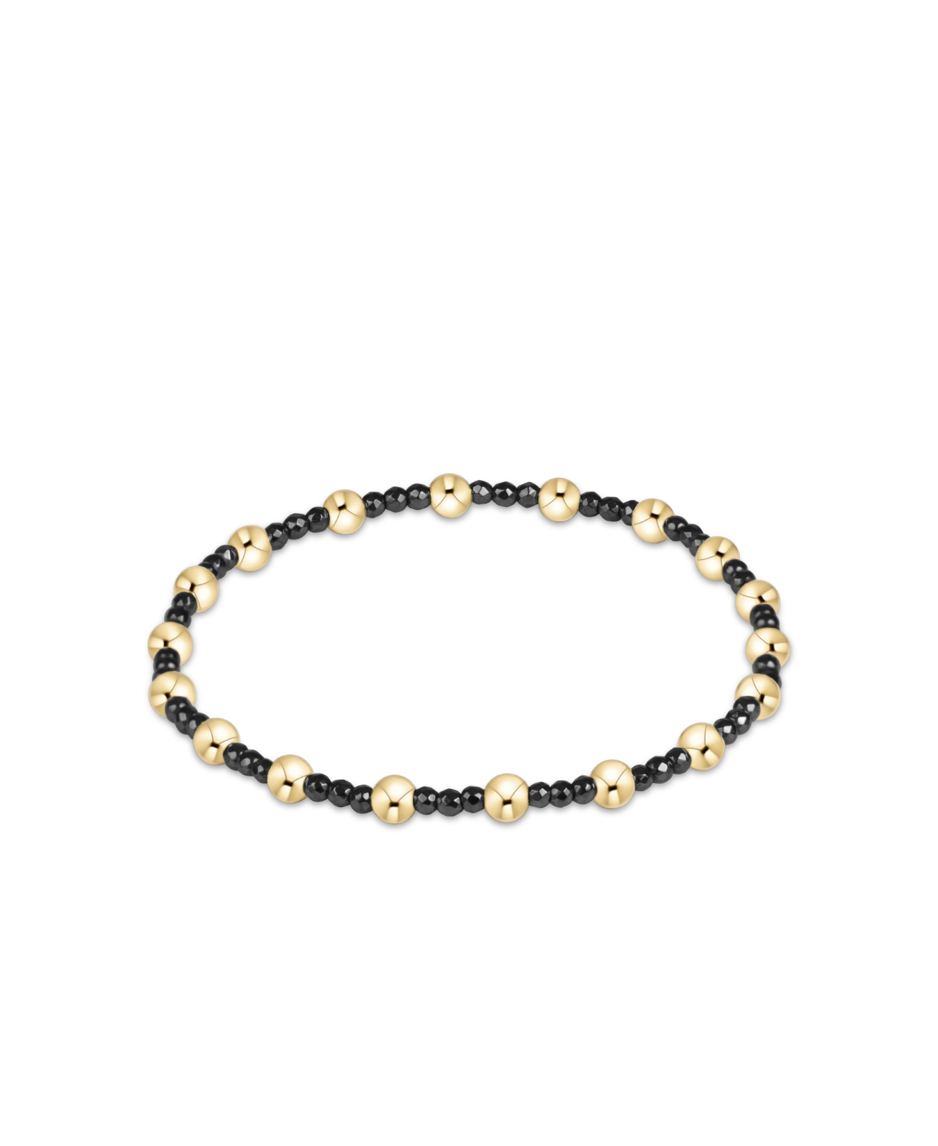 Sincerity Faceted Hematite 2mm Bracelet_E Newton_BSINFHEM2