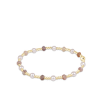 Sincerity Gemstone & Pearl 4mm Bracelet-E Newton-BGEMSINPE4BWA
