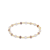 Sincerity Gemstone & Pearl 4mm Bracelet-E Newton-BGEMSINPE4BWA