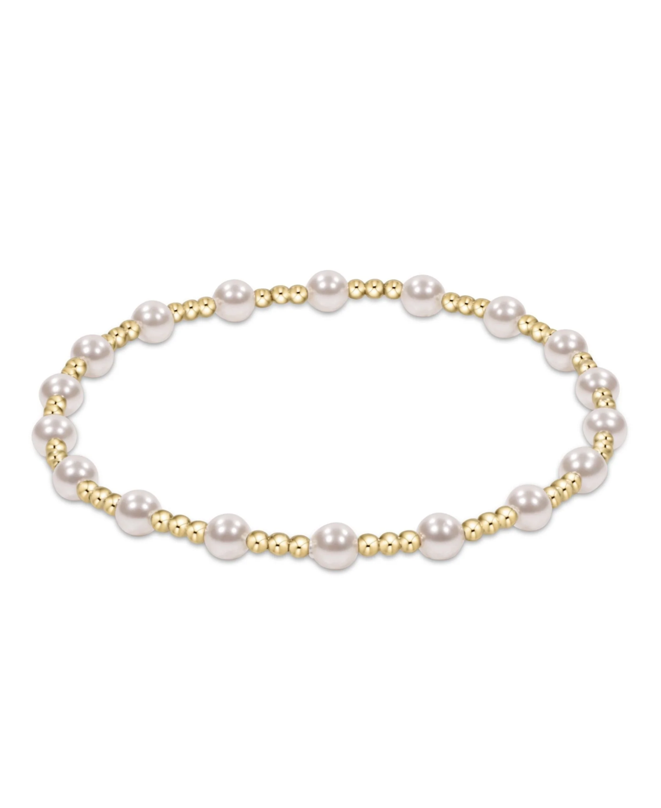 Sincerity Pearl 4mm Bracelet-E Newton-BSINPE4