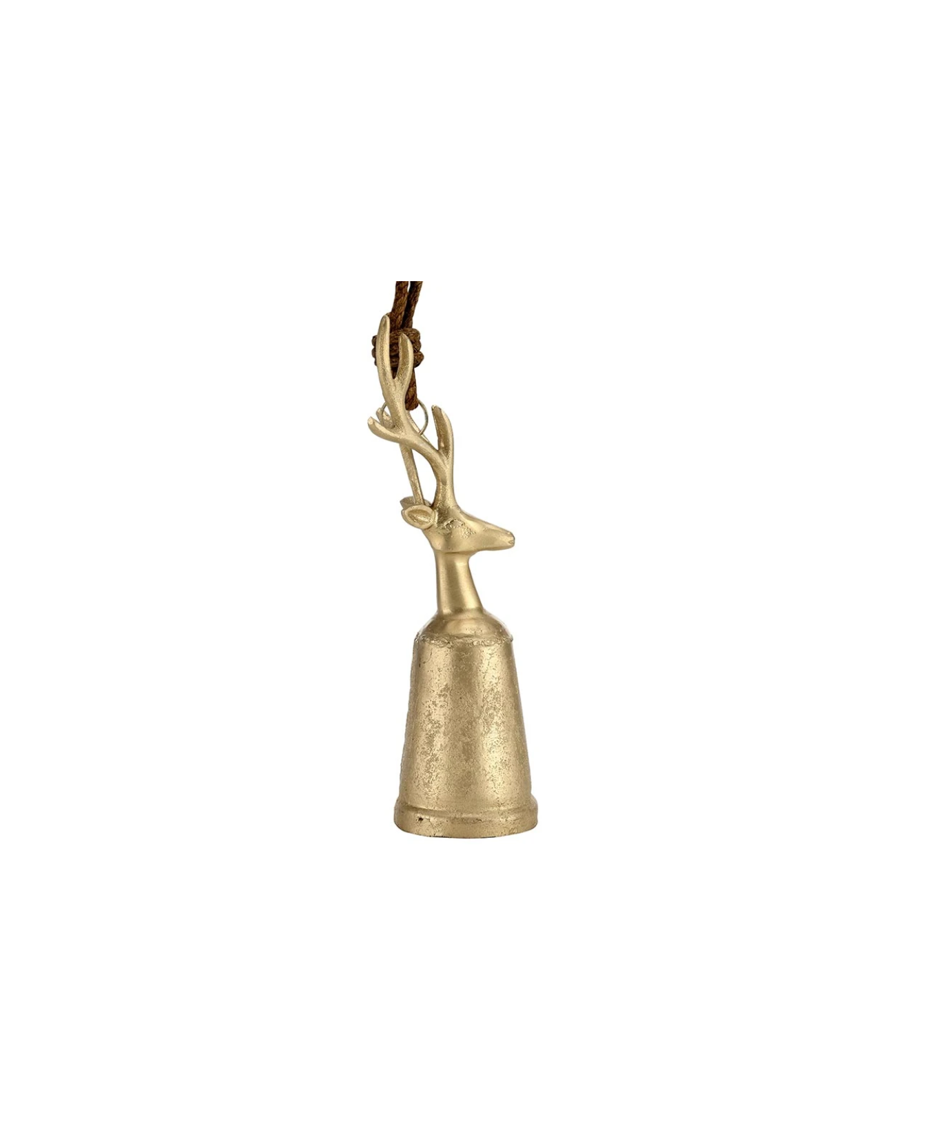 Small Champagne Platinum Reindeer Bell-SantaBarbaraDesignStudio-T5150_2