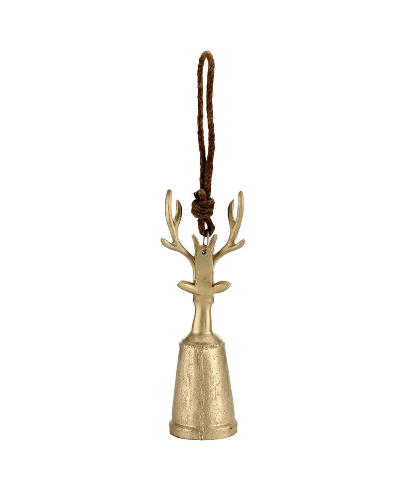 Small Champagne Platinum Reindeer Bell-SantaBarbaraDesignStudio-T5150_2