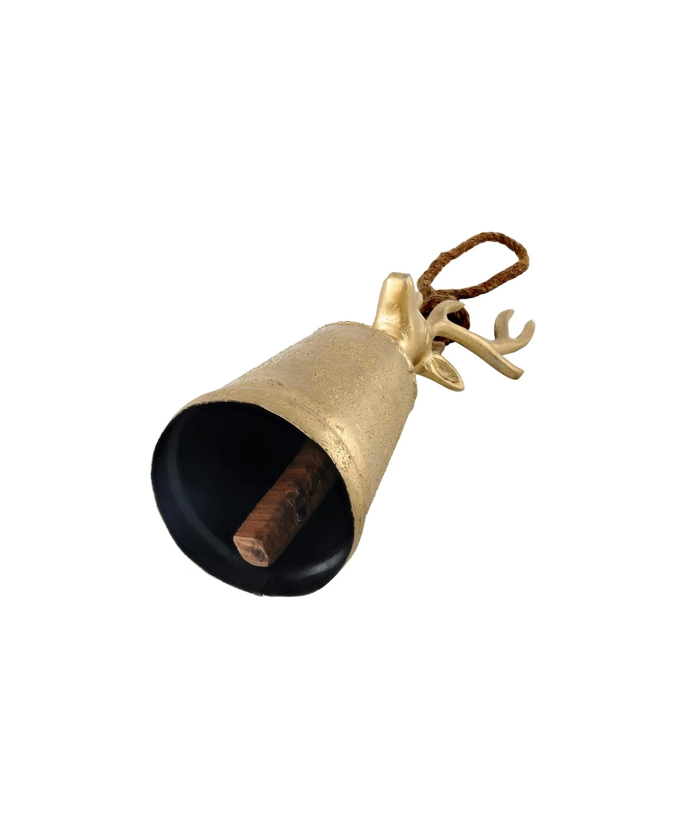 Small Champagne Platinum Reindeer Bell-SantaBarbaraDesignStudio-T5150_2