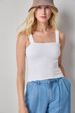 Organic Smocked Tank