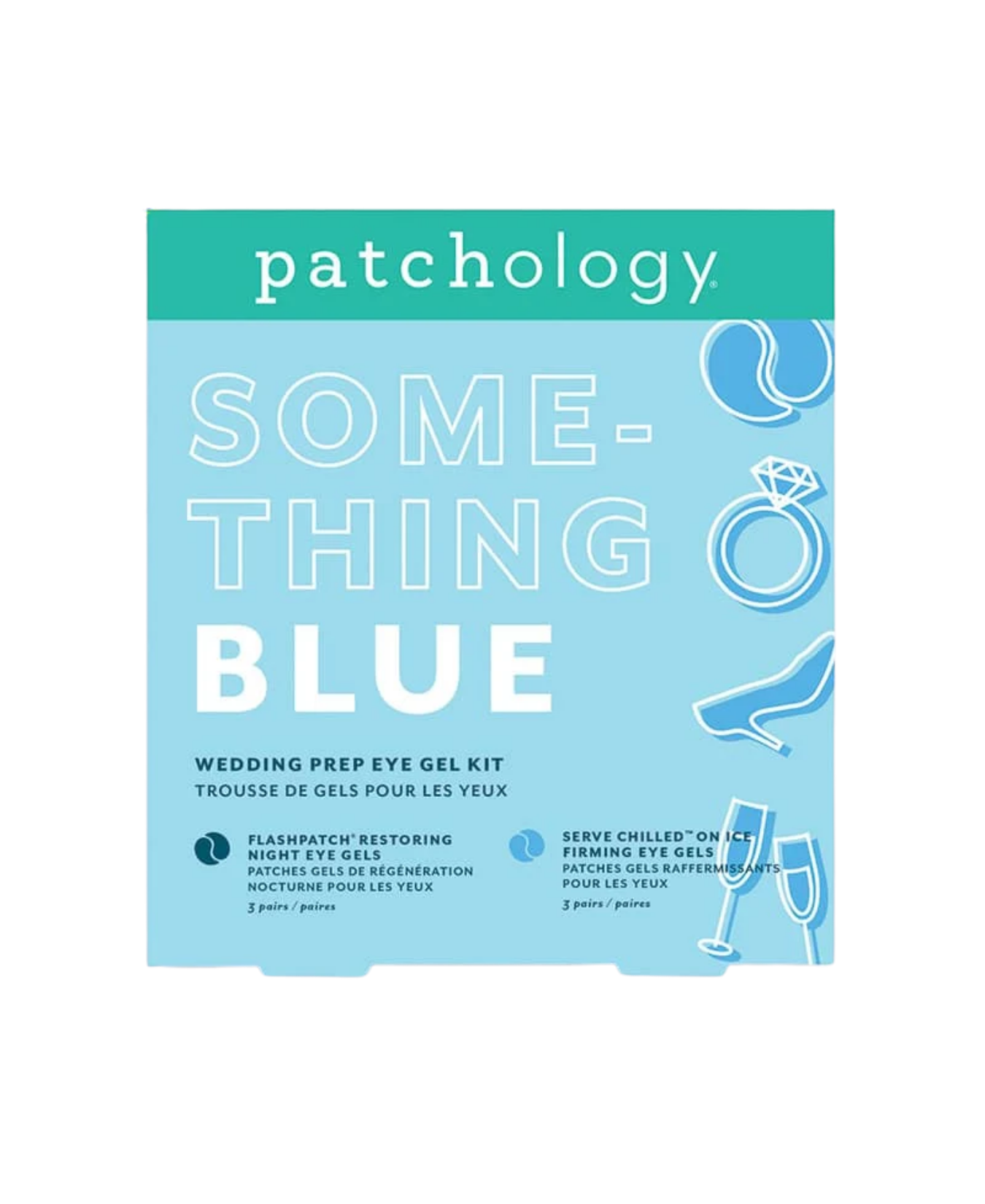 Something Blue Bride Self Care Facial Kit-Patchology-SBLUE