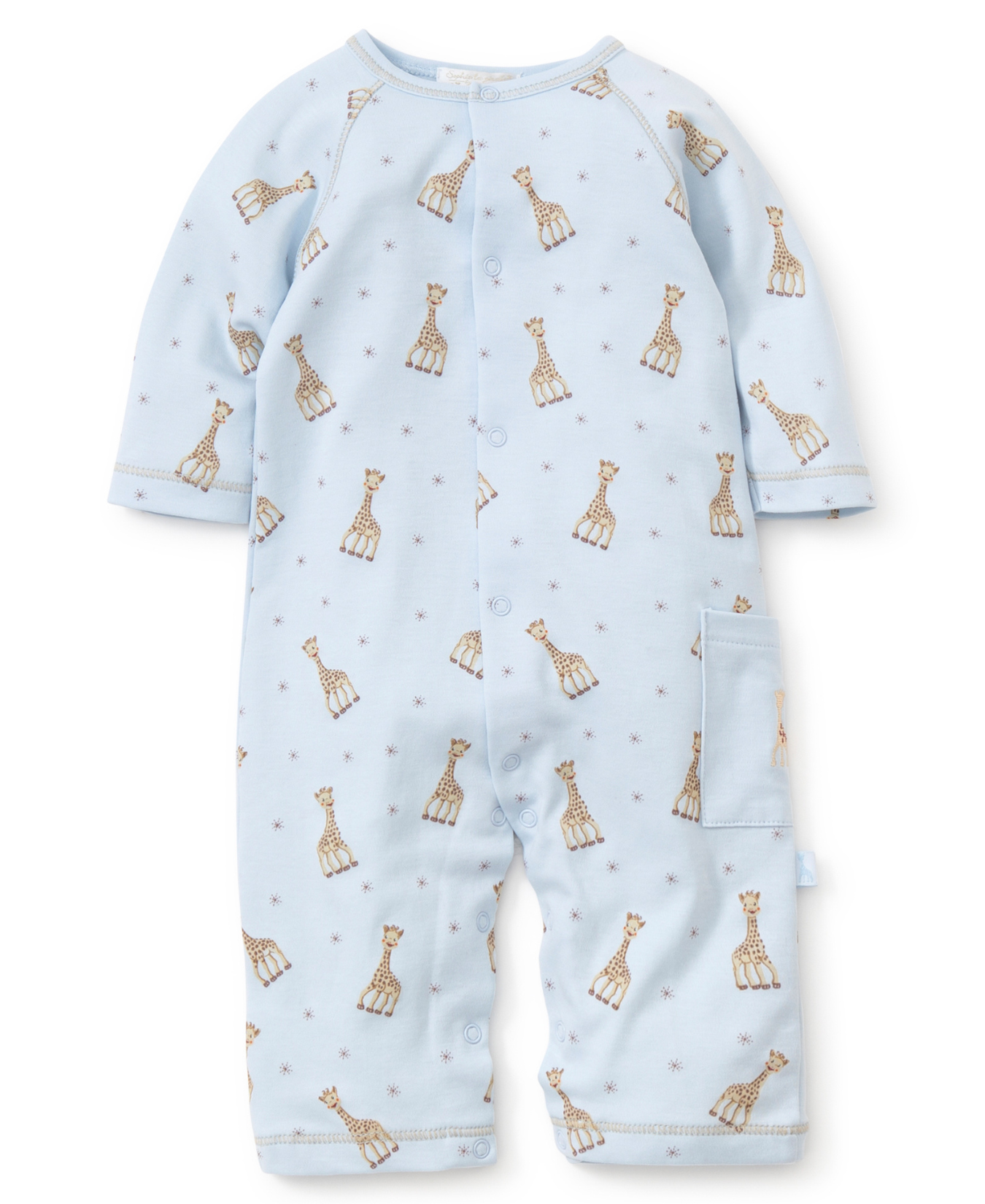 Sophie La Girafe Baby Boy Short Playsuit_Kissy Kissy_F16300110P