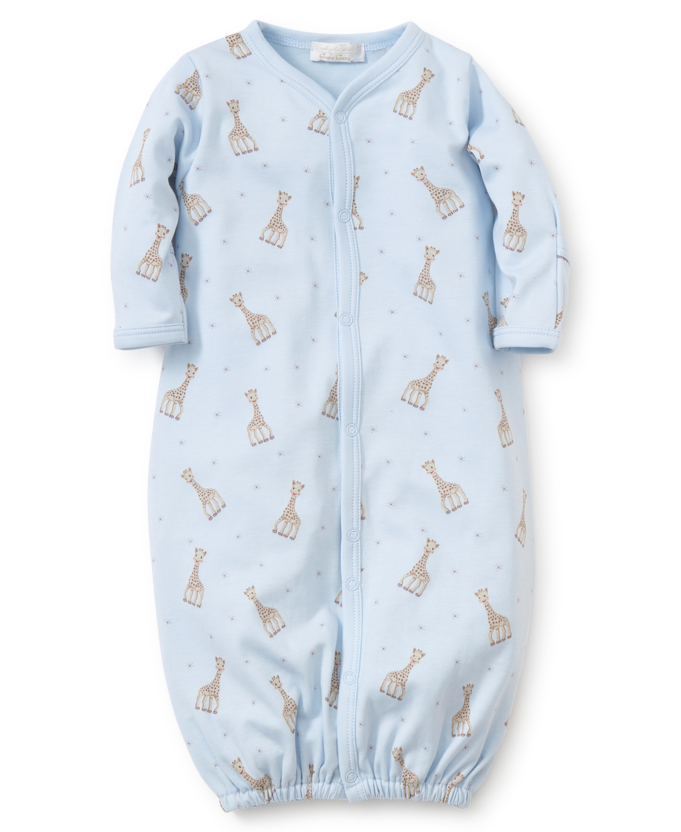 Sophie La Girafe Print Baby Boy Convertable Gown_Kissy Kissy_F16300114P