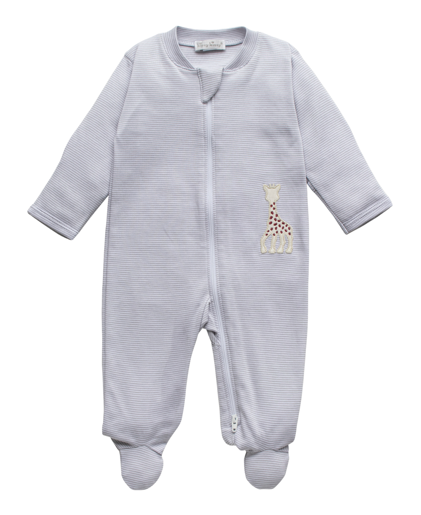 Sophie Pajamas Stripe Footie With Zipper - Kissy Kissy - F17300604STZN 