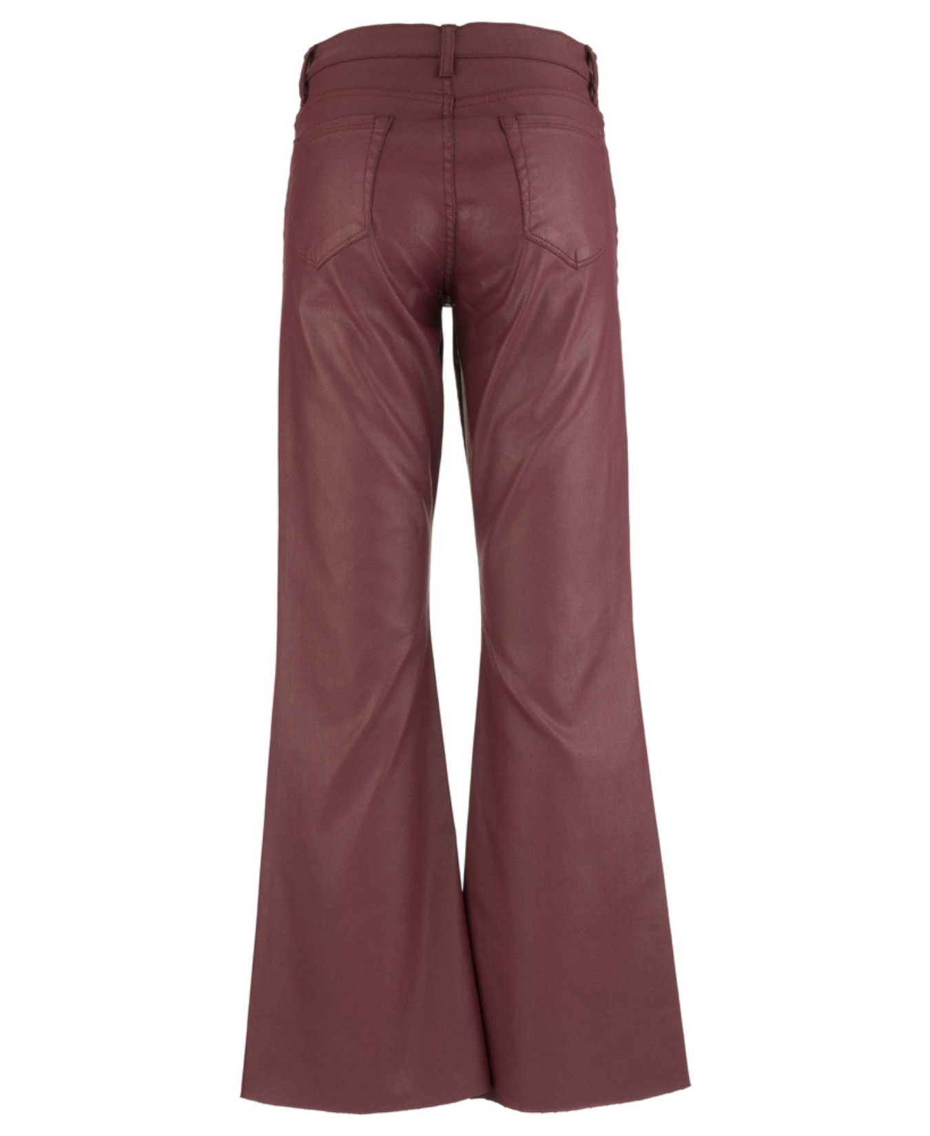 Stella High Rise Fabricated Abstract Flare with Raw Hem-Kut from the Kloth-KP1611MB4