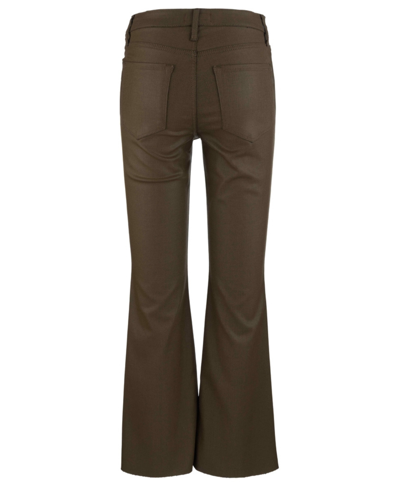 Stella High Rise Fabricated Abstract Flare with Raw Hem-Kut from the Kloth-KP1611MB4