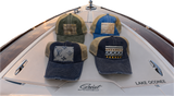 Distressed Designer Scarf Baseball Hat