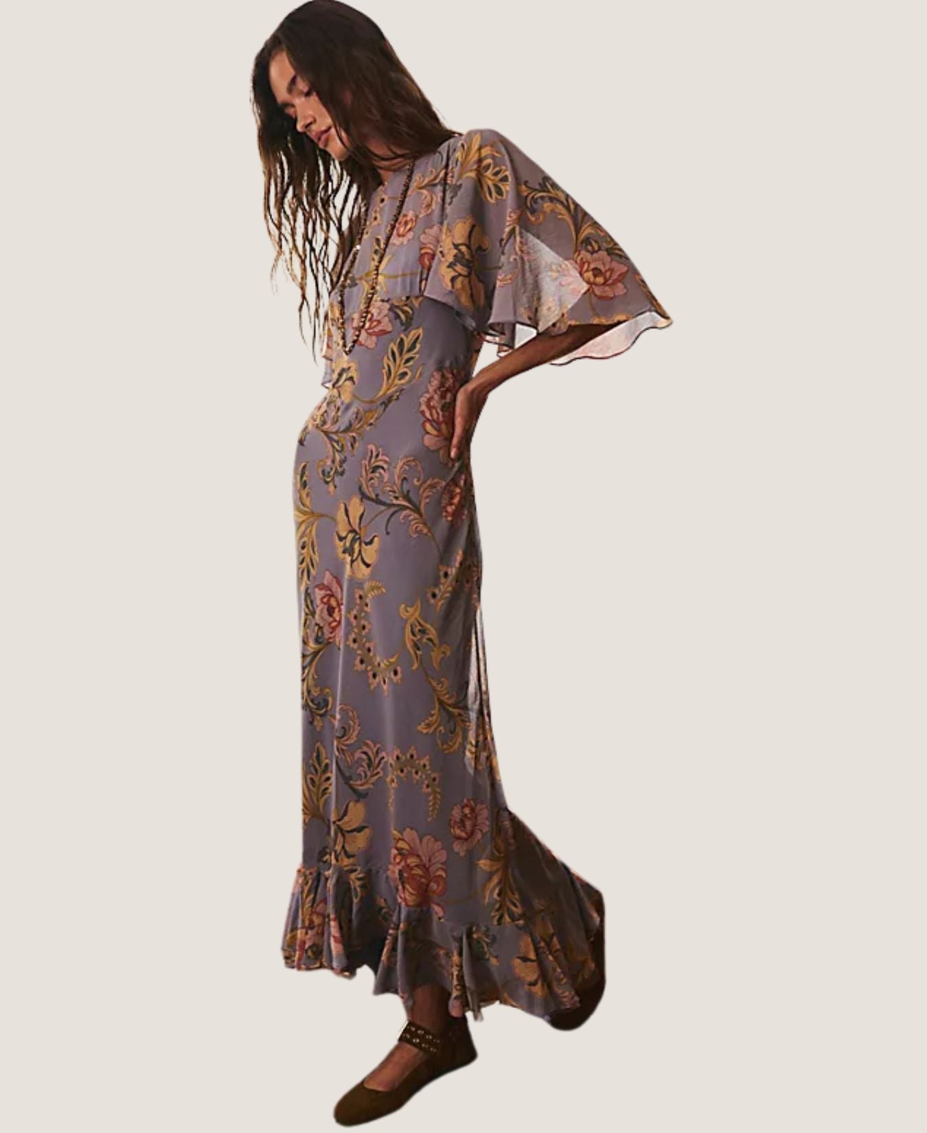 Swan Song Printed Midi_Free People_OB2665441-5413