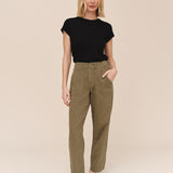 B3638-B71-302 - PORKCHOP DARTED KNEE PANT