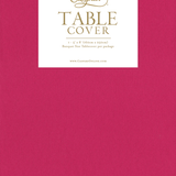 Table Cover Fuchsia Paper Linen