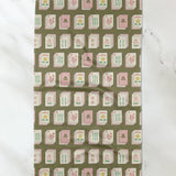 Flower Tiles Tea Towel