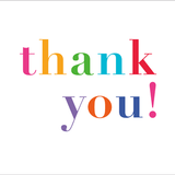 Colorful Thank You Notes | Box of 8