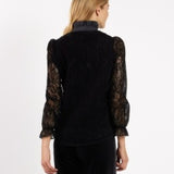 Teri Lace/ Black Scallop