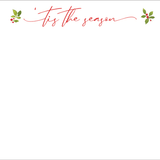 Tis the Season Correspondence Cards