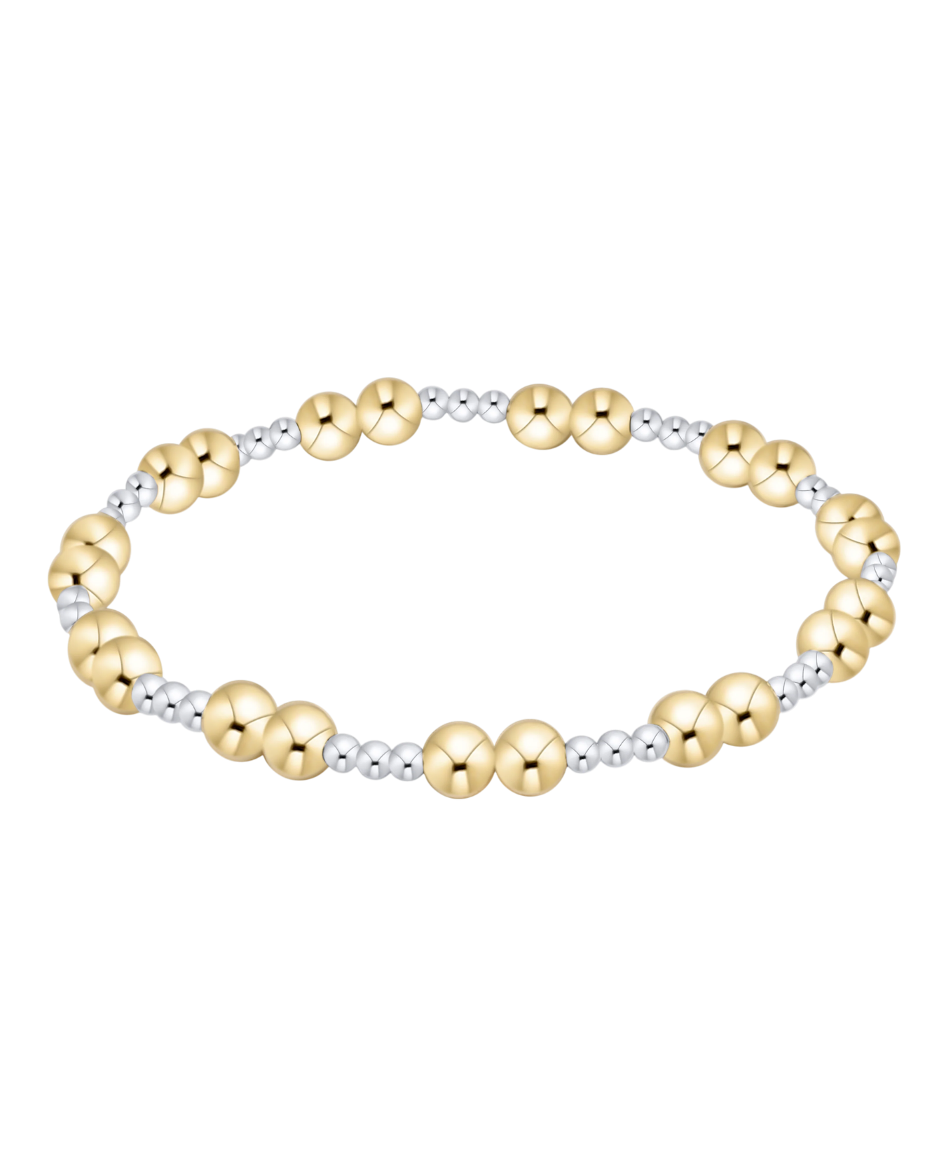Together Mixed Metal 5mm Bracelet-E Newton-BTOGMXM5