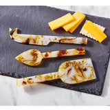 Tortoise Resin Cheese Utensil Assorted Set of 3__Tag_G22240