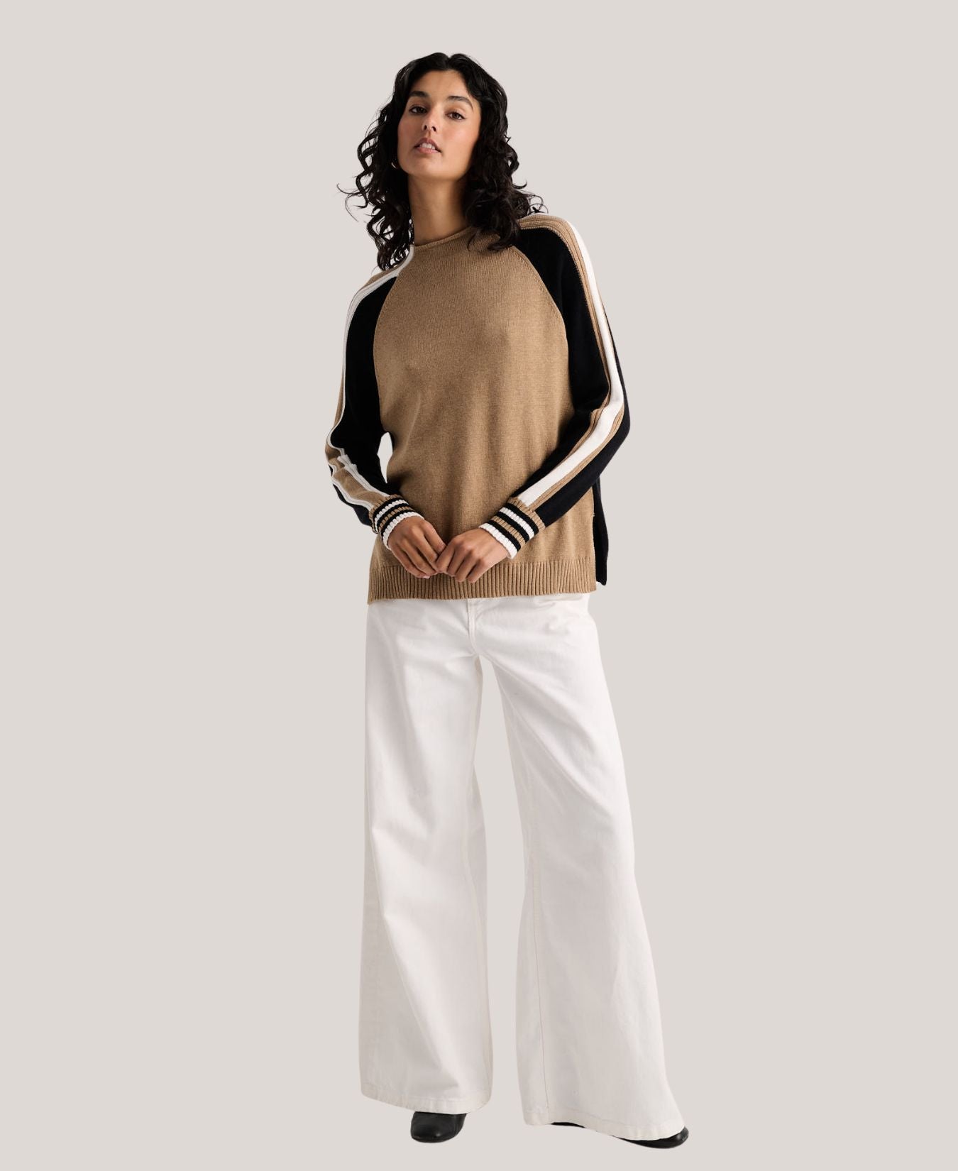 Two-Way-Funnel-Neck-Sweater-Zaket&Plover-ZP8522U
