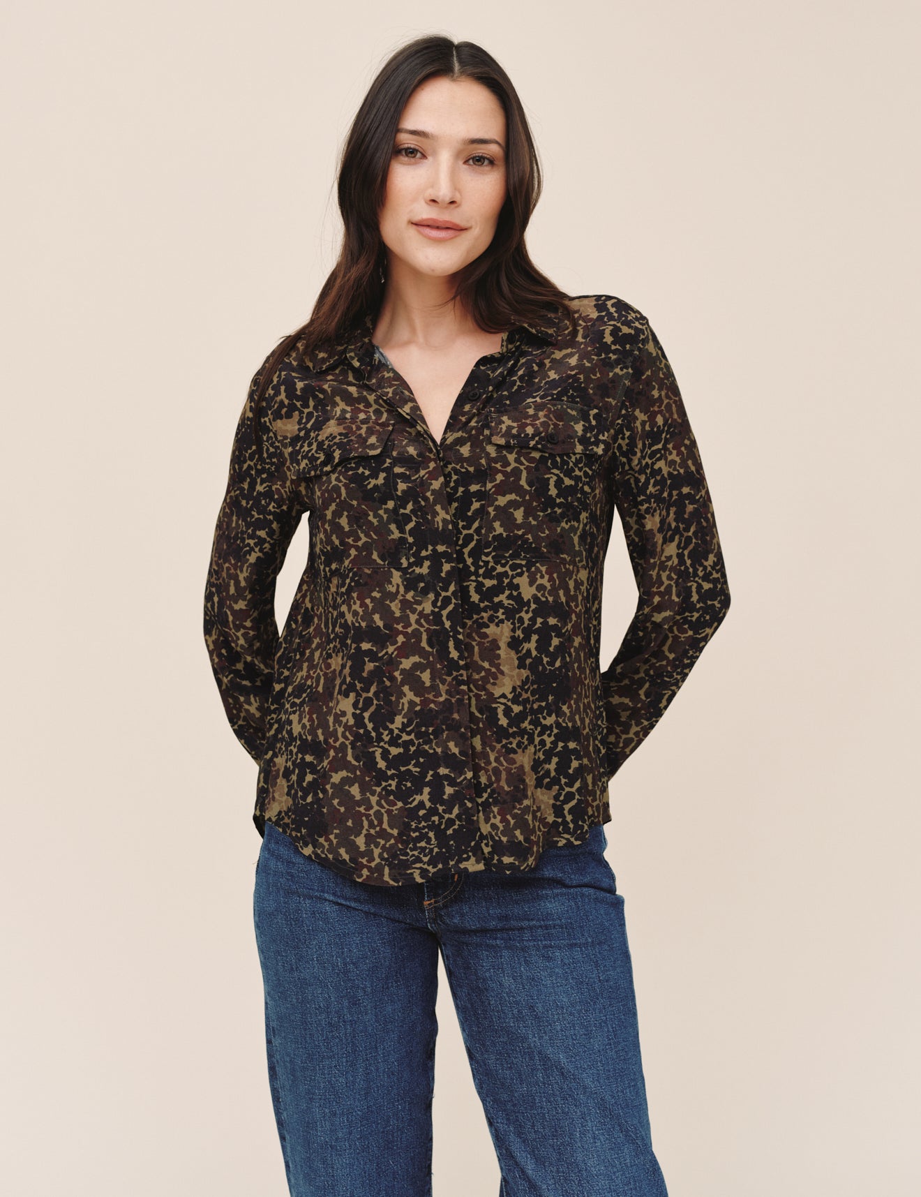 B20176-L59-304 - UTILITY POCKET BUTTON DOWN